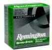 12 Gauge 25 Rounds Ammunition Remington 2 3/4" 1 1/8 oz Steel #4
